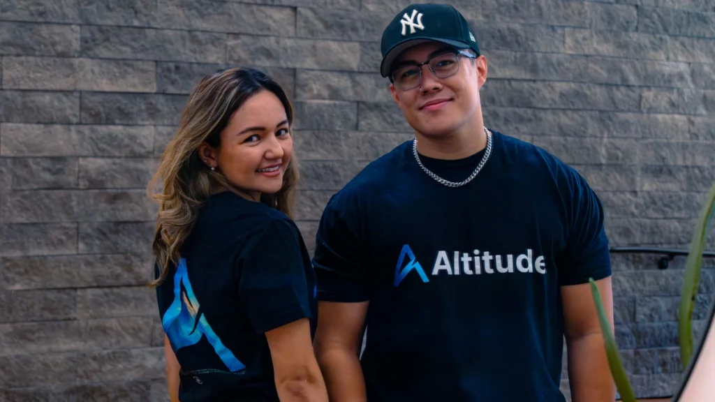 Andrew and Emma at Altitude CRM