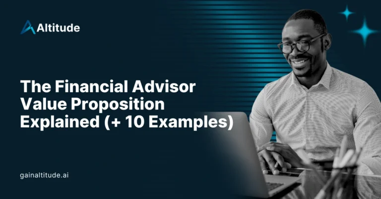 Financial Advisor Value Proposition Explained with Examples