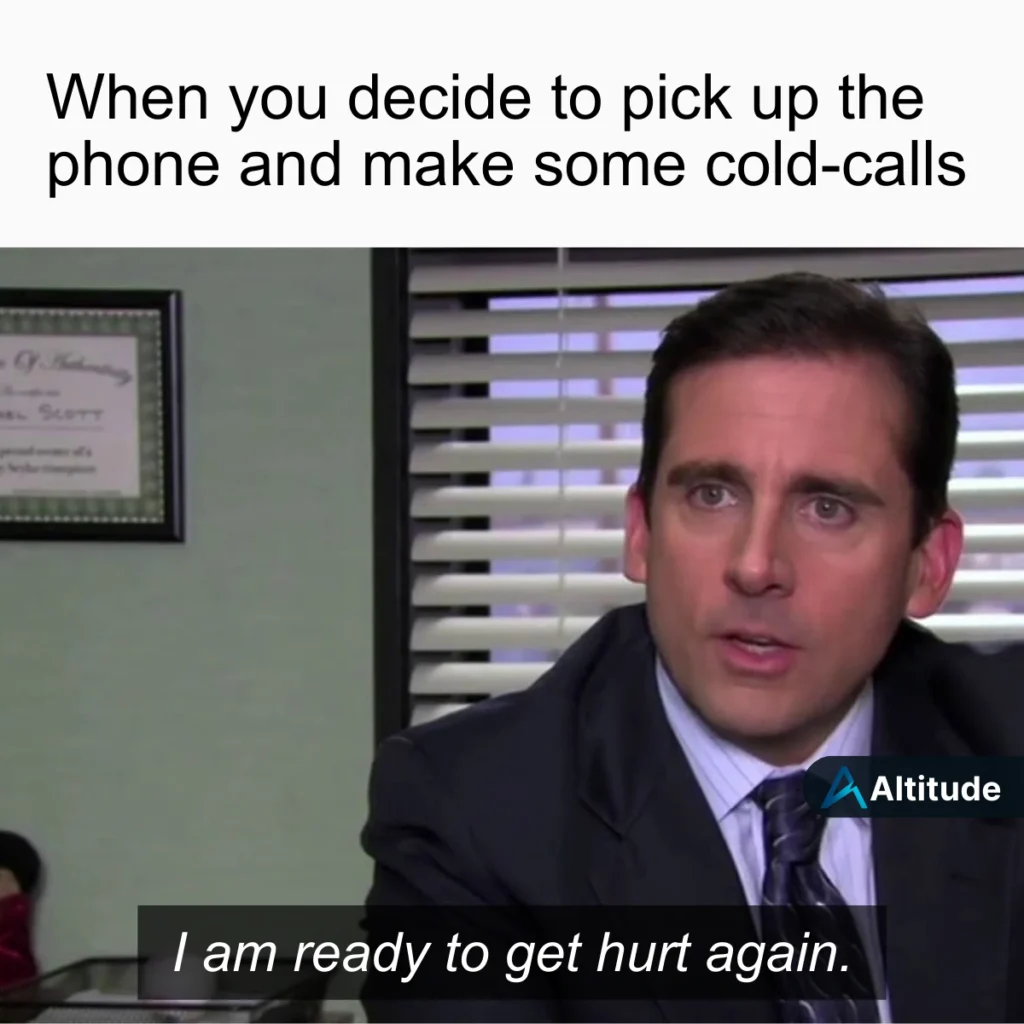 Cold Call Financial Advisor Meme