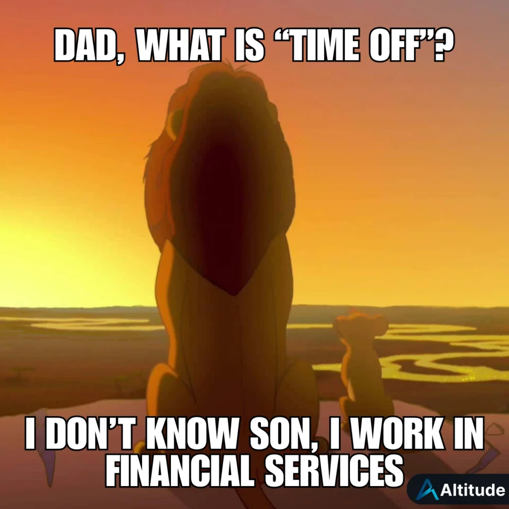 Financial Services Time Off Meme Financial Advisor Meme