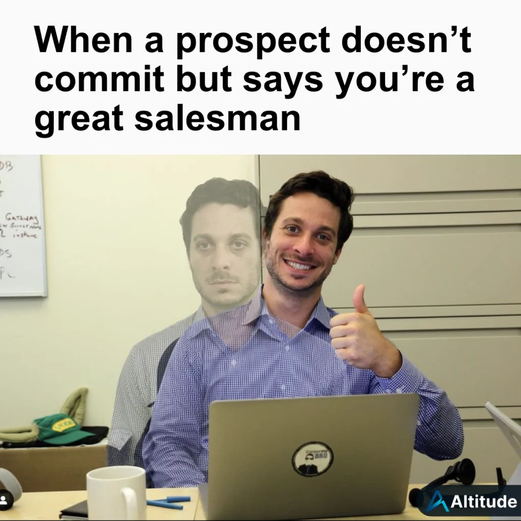 Prospecting Financial Advisor Meme