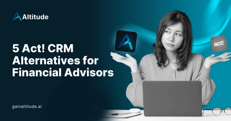 5 Act CRM Alternatives for Financial Advisors
