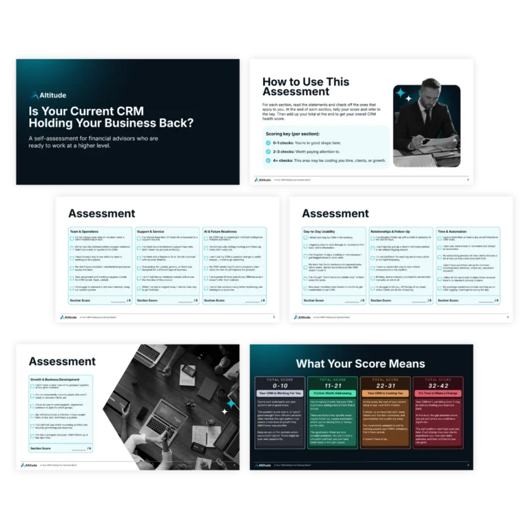 CRM Assessment for Financial Advisors