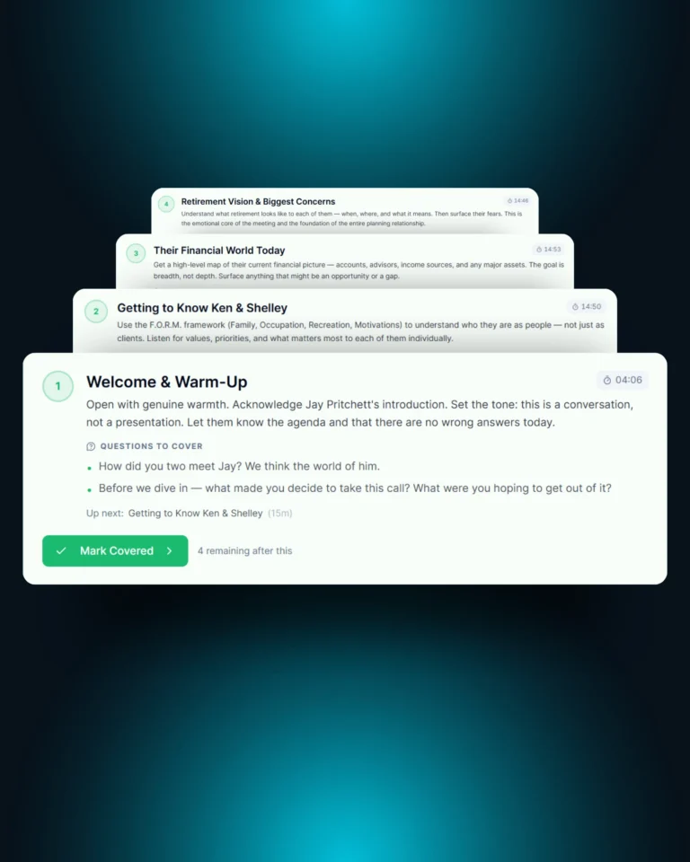 Keep long meetings on schedule with Altitude CRMs Meeting Intelligence