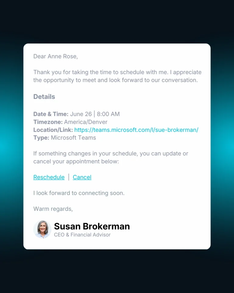 Let Clients Reschedule Themselves in Altitude Bookings
