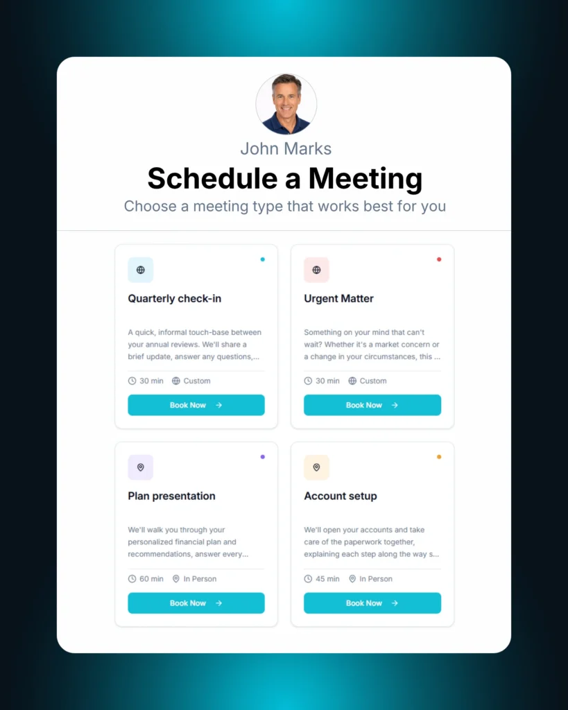 Schedule a Meeting with Altitude CRM